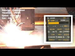 60kW Fiber Lazer Kesme (Thunder Serisi) Gösterim --- 20mm Karbon Çelik Kesme