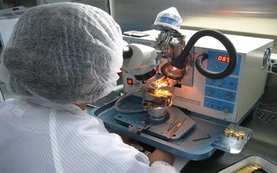 Hyperline Beijing Ltd. üreticinin üretim hattı