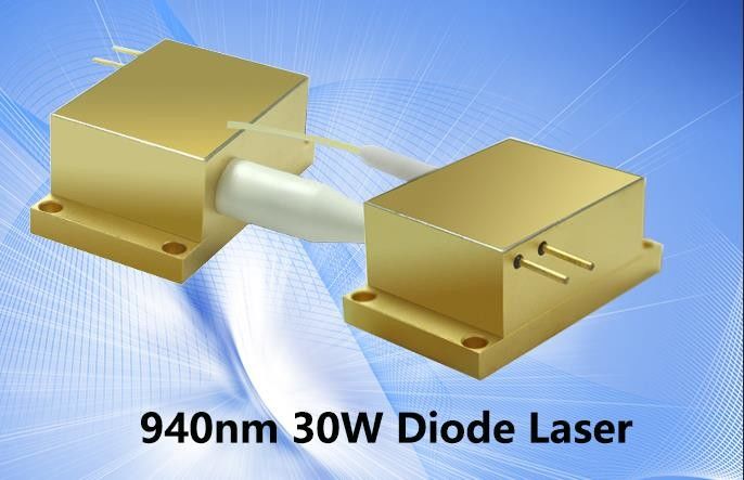 940nm 30 Watt Fiber Coupled Diode Laser 105µm Fiber Coupling With High Brightness